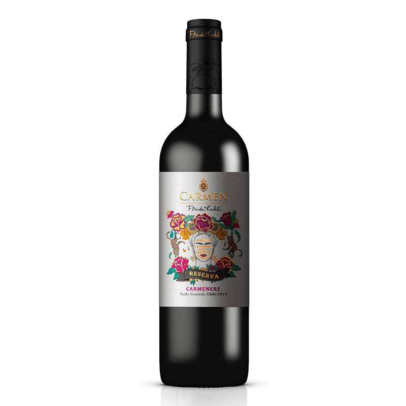 Vino Carmen Reserva Frida Kahlo Carmenere 750cc